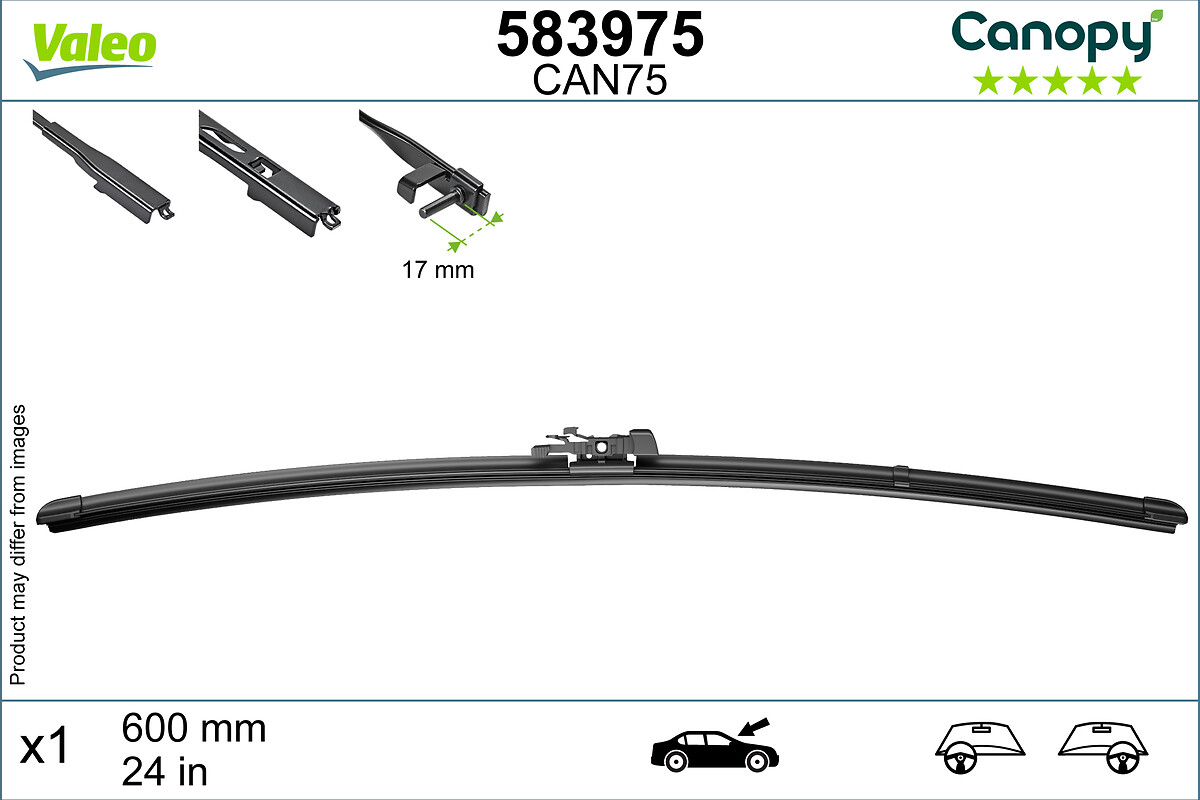 Lamela stergator 583975 VALEO